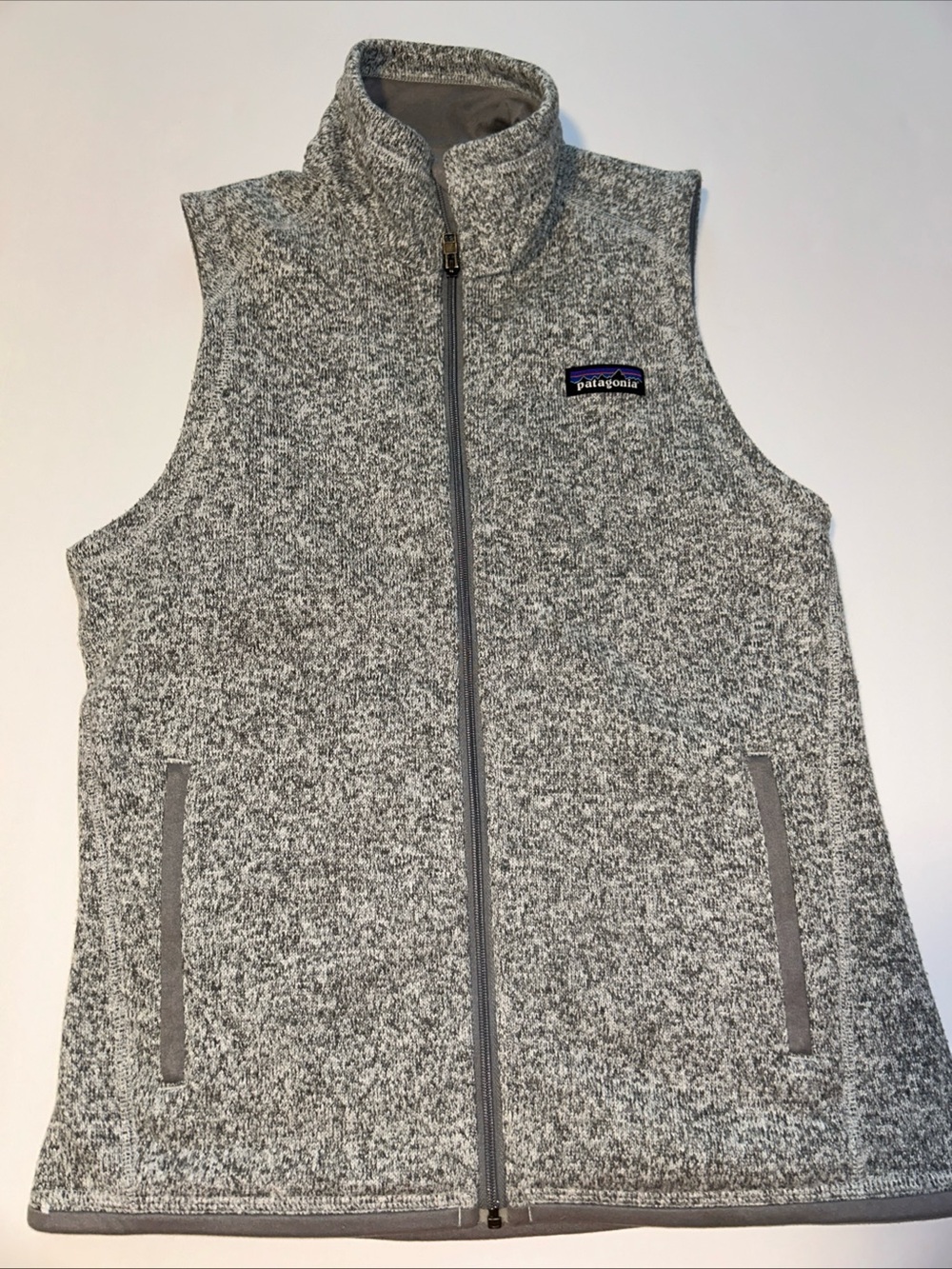 Patagonia Heather Gray Better Fleece Vest